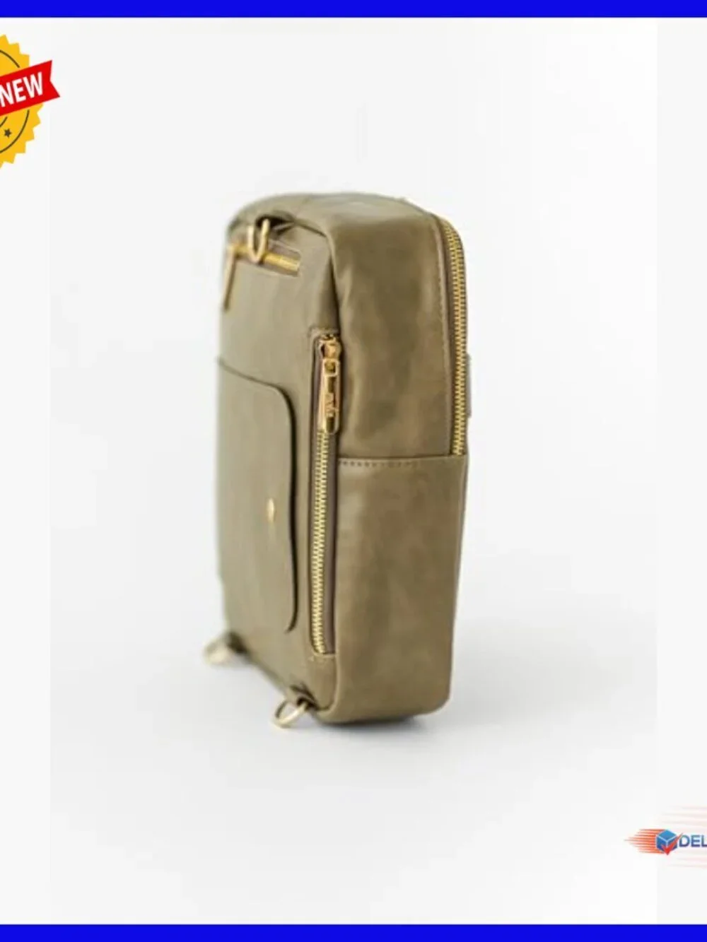 Convertible Diaper Backpack with Organized Storage, Adjustable Straps